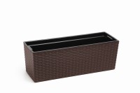 Skrzynka balkonowa BEGONIA 190x560 rattan