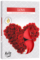 Podgrzewacze zapachowe 6 szt. P15, Love