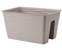 Doniczka na balustradę Sahara 40