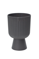 Doniczka okrągła Keli Mika Petit Eco Wood 18 na nóżce