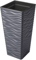 Doniczka kwadratowa Sahara Dunes Slim 30