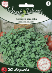 Nasiona na kiełki, gorczyca sarepska, 20g