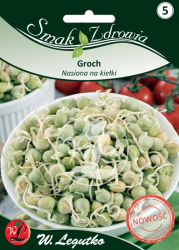 Nasiona na kiełki, groch, 50g