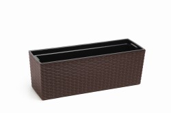 Skrzynka balkonowa BEGONIA 190x560 rattan