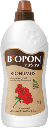 Bopon Nawóz Biohumus pelargonie, balkonowe 1L