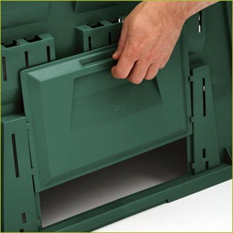 Kompostownik EVOGREEN 850l Czarny