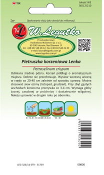 Pietruszka korzeniowa Lenka
