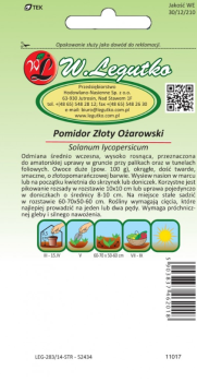 Pomidor gruntowy Złoty Ożarowski