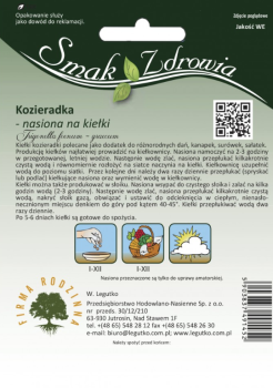 Nasiona na kiełki - Kozieradka