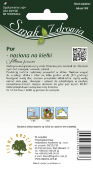 Nasiona na kiełki - Por