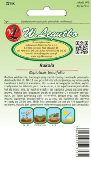 Nasiona Rukola, 0,5g