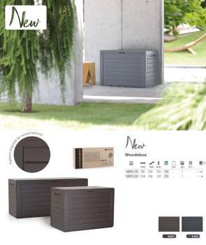 Skrzynia ogrodowa WoodeBox MBWL280