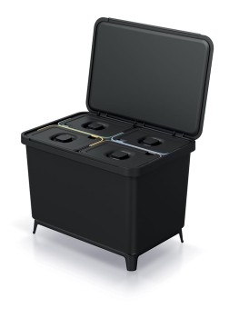 Kosz na śmieci 4x10 l, Systema, Prosperplast