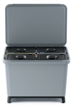 Kosz na śmieci 4x10 l, Systema, Prosperplast
