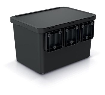 Kosz na śmieci 4x10 l, Systema, Prosperplast