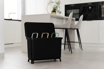 Kosz na śmieci, Systema, 3x10 l, Prosperplast