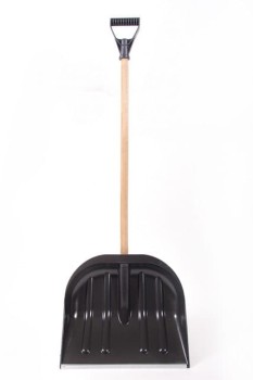 Łopata do śniegu, czarna 45 cm, RSM