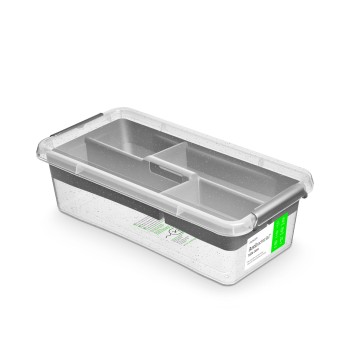 Pojemnik do przechowywania Antybakteryjny 6 l, organizer 40x20 cm Orplast