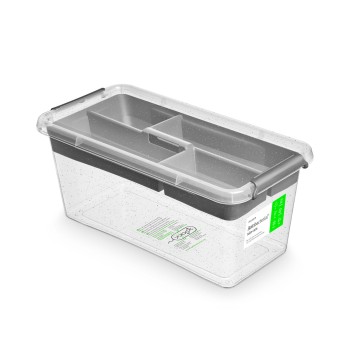 Pojemnik do przechowywania Antybakteryjny 8 l, organizer 40x20 cm Orplast