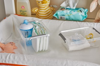 Pojemnik do przechowywania Antybakteryjny 6 l, organizer 40x20 cm Orplast