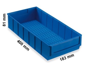 Pojemnik magazynowy ShelfBox 400 B, Allit