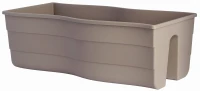 Doniczka na balustradę Wave 60 cm