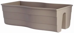 Doniczka na balustradę Wave 60 cm