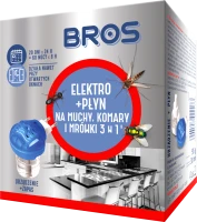 BROS Elektro plus płyn na muchy, komary i mrówki