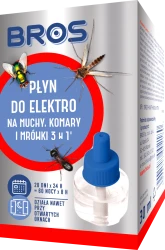 BROS Płyn do elektro na muchy, komary i mrówki