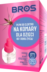 BROS płyn do elektro na komary dla dzieci od 1 roku życia