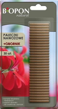 BIOPON Pałeczki nawozowe + obornik 30szt