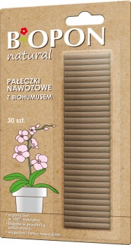 BIOPON Pałeczki nawozowe z biohumusem 30szt