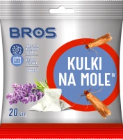 BROS Kulki lawendowe na mole 20 szt
