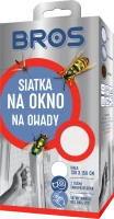 Moskitiera , siatka na okno 130x150 - biała BROS