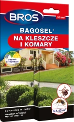 BROS Bagosel Oprysk na komary i kleszcze 30ml