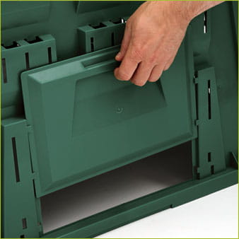 Kompostownik EVOGREEN 850l Czarny