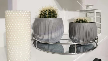 Doniczka kula Beton Bowl DKB180 z wkładem