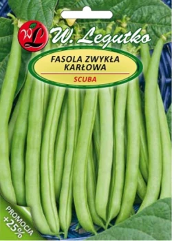 FASOLA SZPARAGOWA KARŁOWA ZIELONA SCUBA 50g