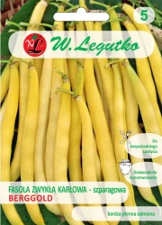 Nasiona Fasola szparagowa karłowa Berggold-żółta