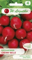 Nasiona Rzodkiewka Cherry Belle, okrągła, czerwona
