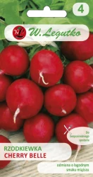 Nasiona Rzodkiewka Cherry Belle, okrągła, czerwona