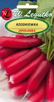 Nasiona Rzodkiewka Opolanka, czerwona-biała, 10g