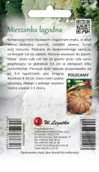 Nasiona Baby Leaf, Mieszanka łagodna, 3g