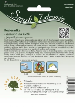Nasiona na kiełki - Kozieradka