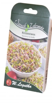 nasiona rzodkiewki na kiełki