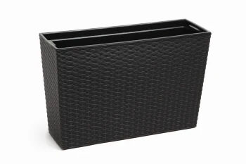 WERBENA rattan czarny