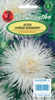 Nasiona Aster chiński igiełkowy biały, 1g
