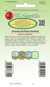 Groszek pachnący mieszanka karłowa