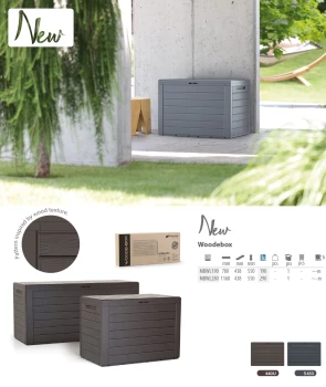Skrzynia ogrodowa WoodeBox MBWL280