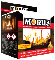 MORUS Proszek do usuwania sadzy z kominków 50g